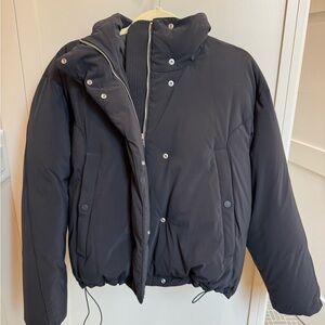 Theory black Puffer Jacket NWT